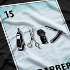 Cool Mexican Barber Cards Design T-Shirt