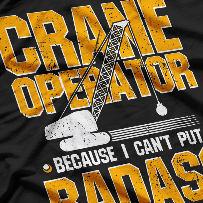 Crane Operator - On My Resume T-Shirt