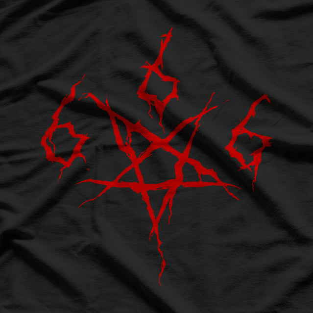 Devil Satan - Satanic 666 Pentagram Symbol of Rebellion and Power T-Shirt