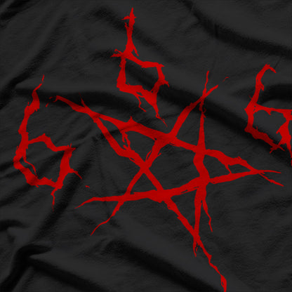 Devil Satan - Satanic 666 Pentagram Symbol of Rebellion and Power T-Shirt