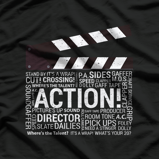 FIlm maker for the Director, Film Student, Film Lover T-Shirt