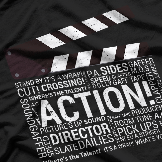 FIlm maker for the Director, Film Student, Film Lover T-Shirt