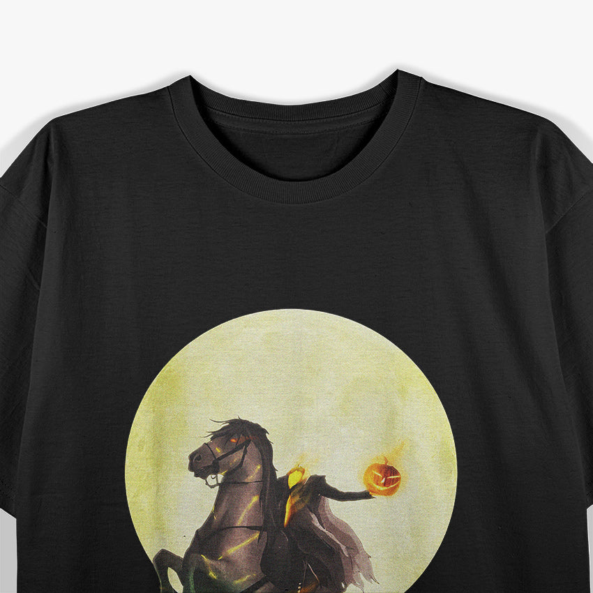Full Moon Wicked Headless Horror and Dark Mysticism T-Shirt