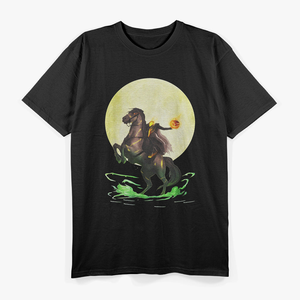 Full Moon Wicked Headless Horror and Dark Mysticism T-Shirt