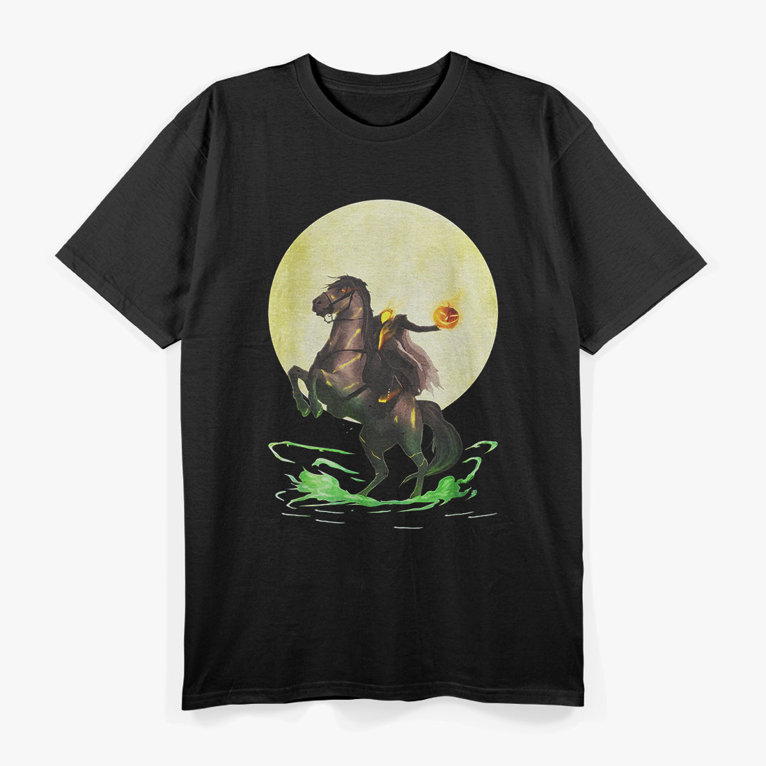 Full Moon Wicked Headless Horror and Dark Mysticism T-Shirt