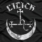 Lilith Moon Devils, Black Paganism, Samael, Witchcraft & Occult Gothic T-Shirt