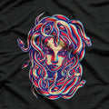 Medusa Head Snake Hair and the Power of Greek Mythology T-Shirt