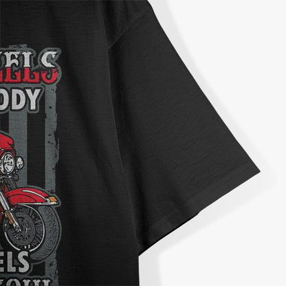 Motorcycle Trike Three Wheels Move The Soul Biker T-Shirt