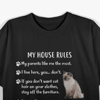 My House Rules Ragdoll, Ragdoll Cat Cute T-Shirt