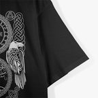 Vegvisir Viking Compass: Odin’s Ravens and the Norse World T-Shirt