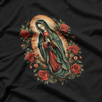 Our Lady of Guadalupe: A Sacred Symbol of Faith for Christians and Catholics T-Shirt