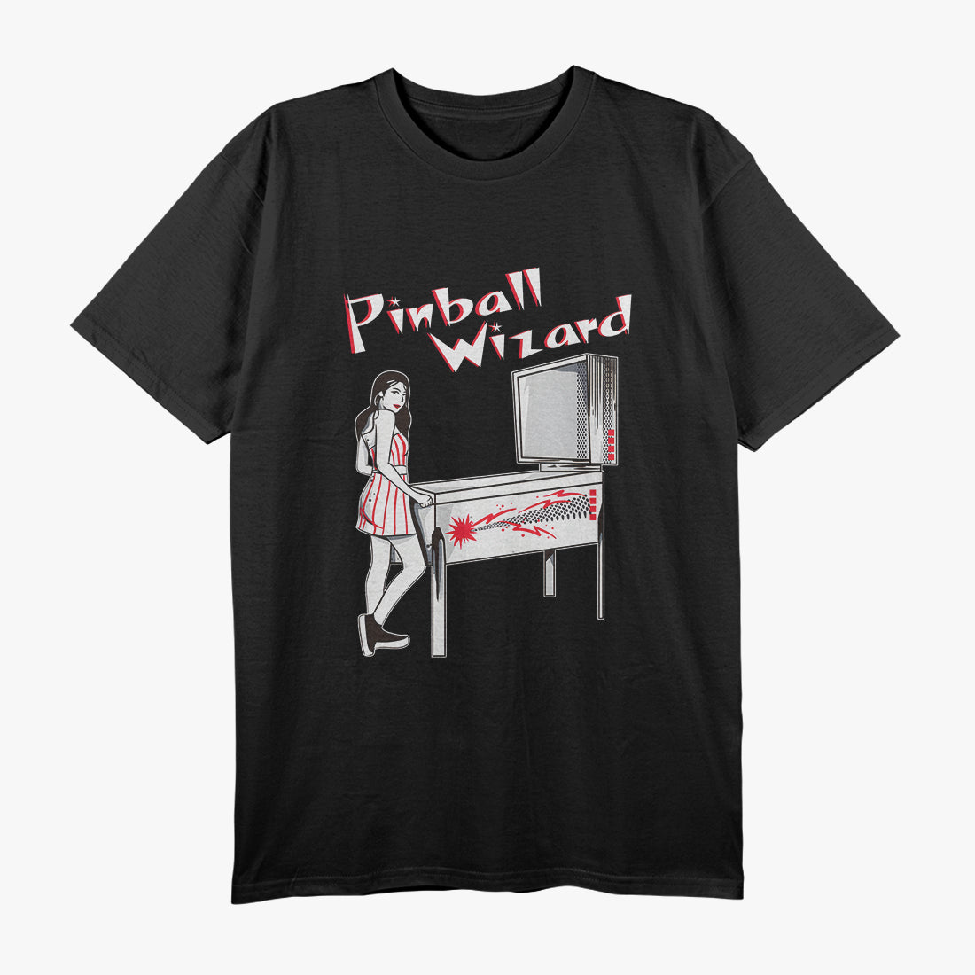 Pinball Wizard Pinball Machine T-Shirt