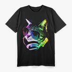 Rainbow Music Cat Lovely For Cat Lovers T-Shirt