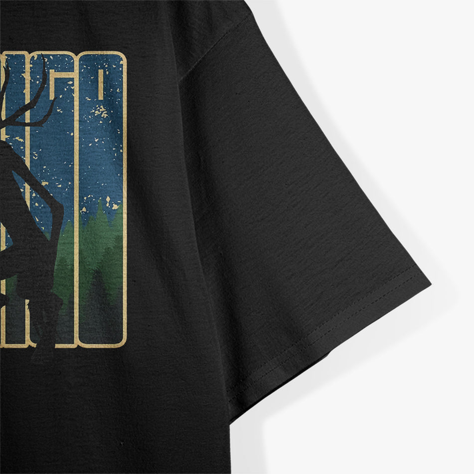 Retro Wendigo: The Original Skinwalker Cryptid T-Shirt