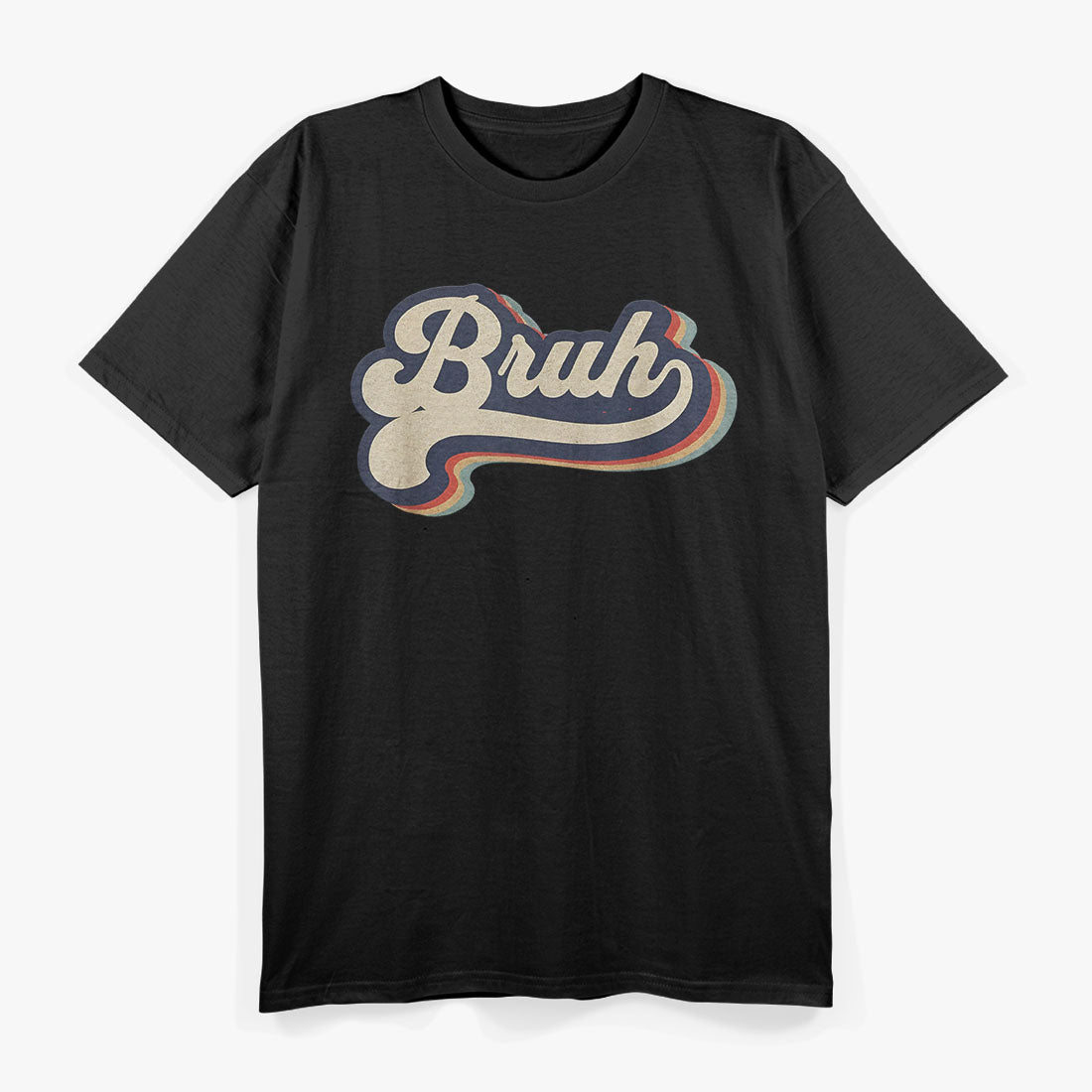 Retro "Bruh" Classic Funny Quote T-Shirt