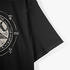 Sigil Baphomet Pentagram Occult Satanic Goat Head and Lucifer Symbol T-Shirt