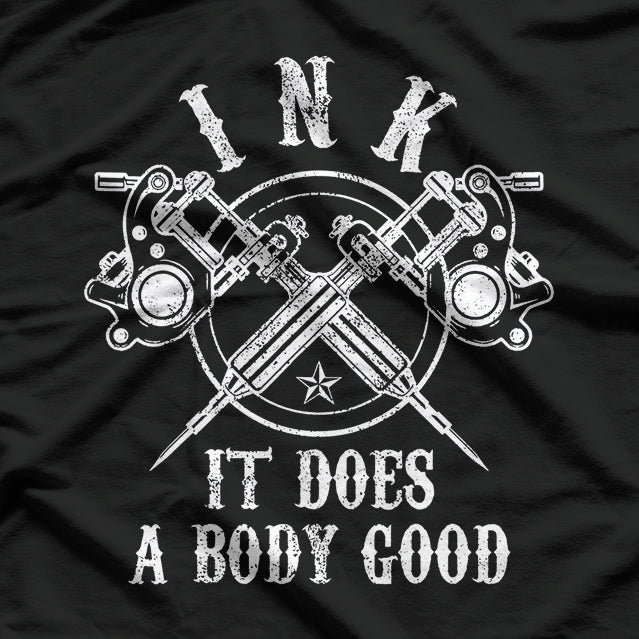 Tattoo Guns - Vintage Ink Inked Funny tattoo Artist T-Shirt