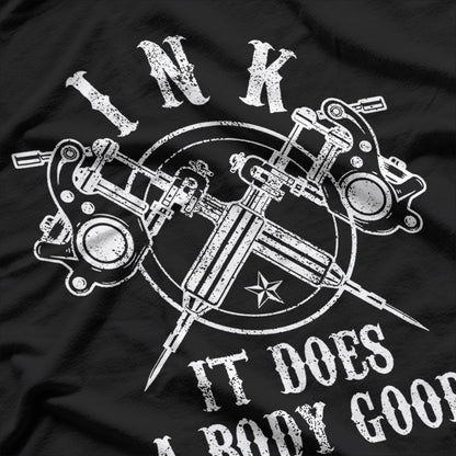 Tattoo Guns - Vintage Ink Inked Funny tattoo Artist T-Shirt