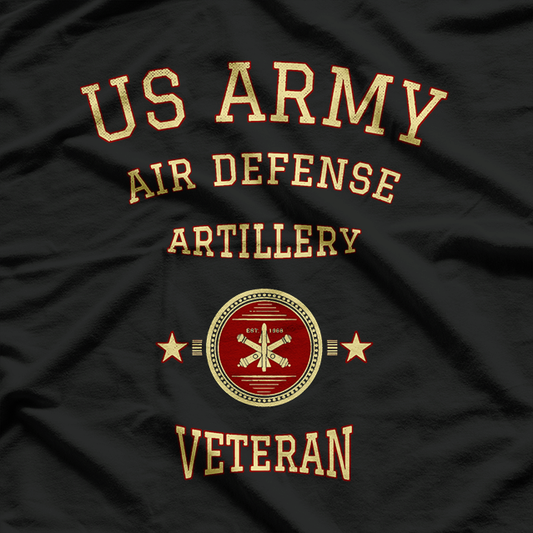 US Army Air Defense Artillery Veteran Retired Army Veteran T-Shirt