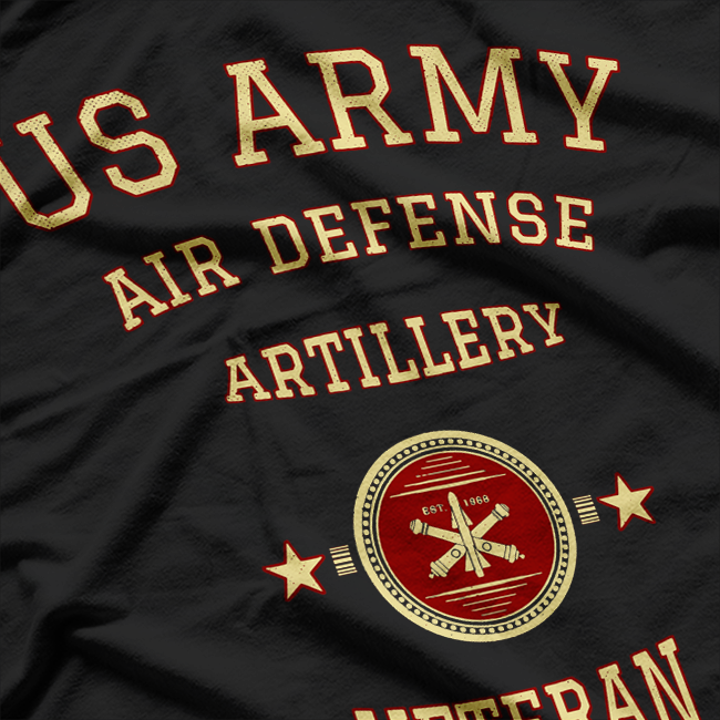 US Army Air Defense Artillery Veteran Retired Army Veteran T-Shirt