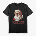 Donald Trump as Santa Claus, Make Christmas Great Again T-Shirt