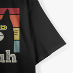 Funny Meme saying Bruh with Cat Greetings Retro T-Shirt