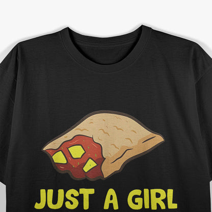 Pizza Roll Girl Just a Girl Who Loves Pizza Rolls T-Shirt