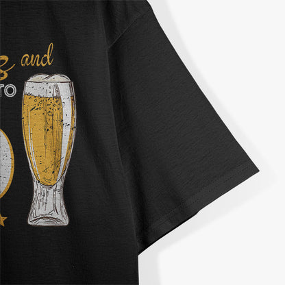 Cheers And Beers To 70 Years 70th Funny Birthday Party T-Shirt