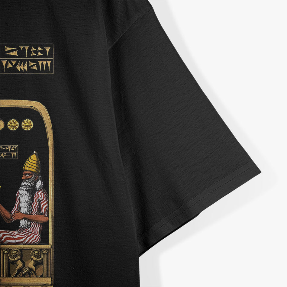 Anunnaki Alien Sumerian Gods and Ancient Babylonian Mysteries T-Shirt
