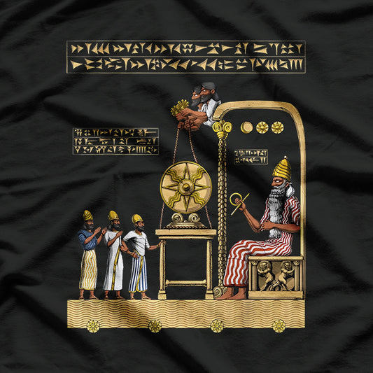 Anunnaki Alien Sumerian Gods and Ancient Babylonian Mysteries T-Shirt