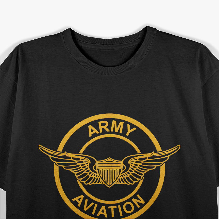 Army Aviation Wings Patch T-Shirt