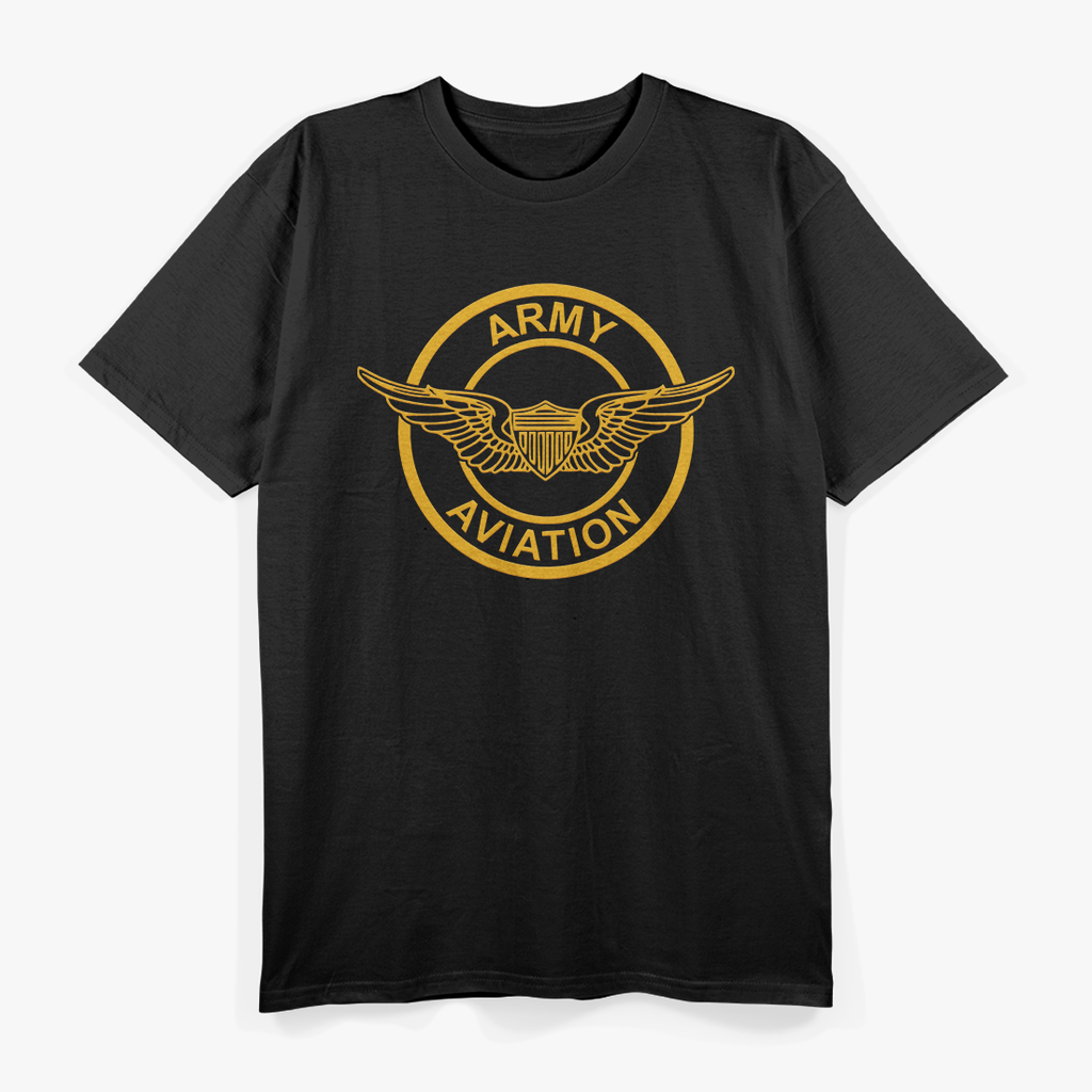 Army Aviation Wings Patch T-Shirt