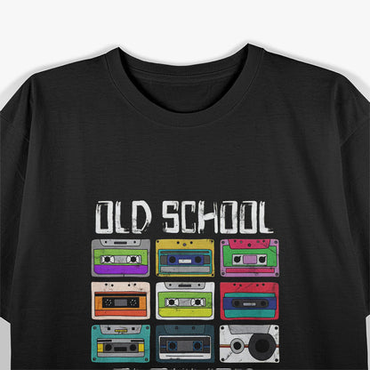 Cassette Tape Music – Retro 80s Old School Playlist T-Shirt