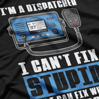 Dispatcher, 911 Emergency Operator Thin Yellow Line T-Shirt
