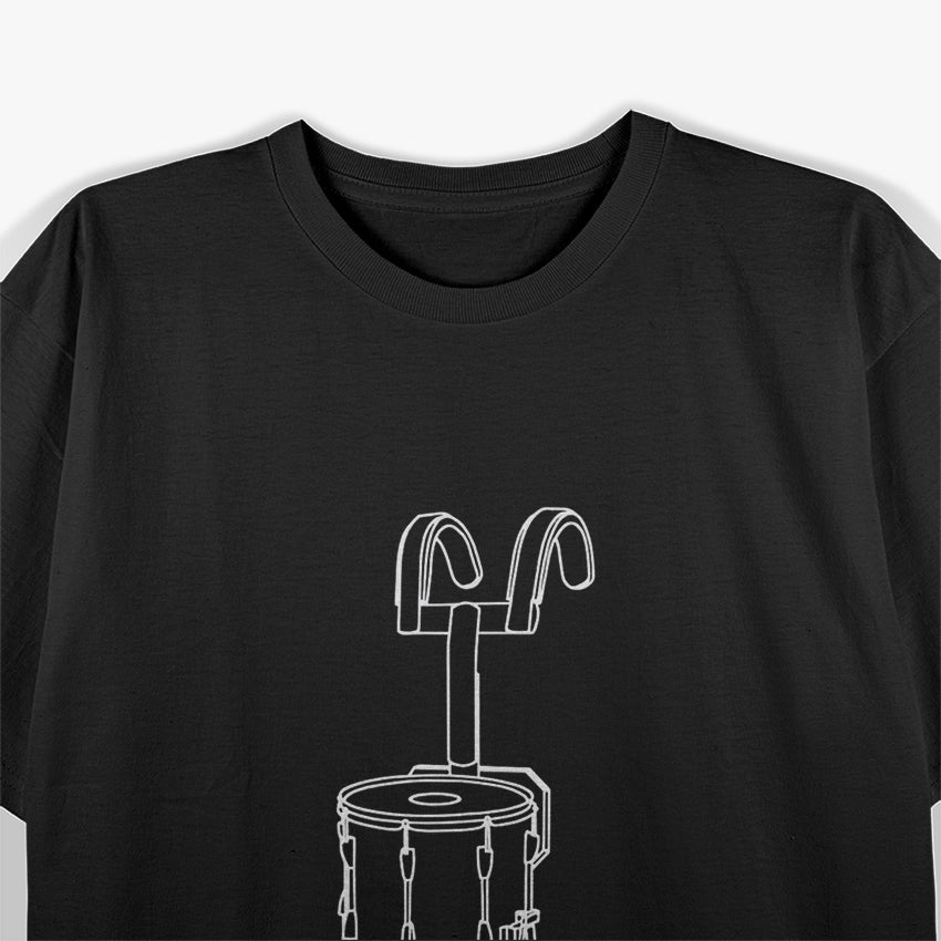 Funny Marching Band Drum Line Snare Drummer T-Shirt