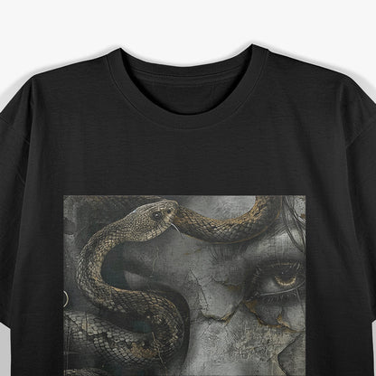 Greek Mythology Medusa and Occult Symbolism T-Shirt