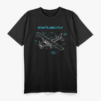 How Planes Fly Funny Aviation Gift RC Plane Pilot T-Shirt