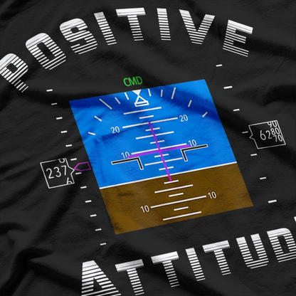 Positive Attitude Aviation Pilot Gift Primary T-Shirt