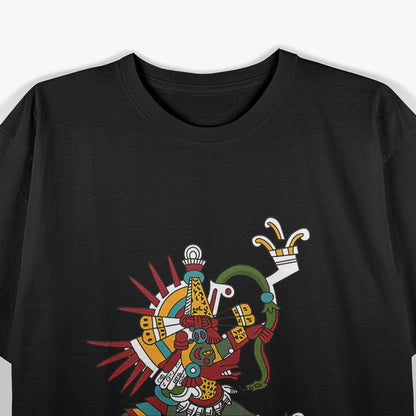 Quetzalcoatl Aztec Feathered Serpent God T-Shirt