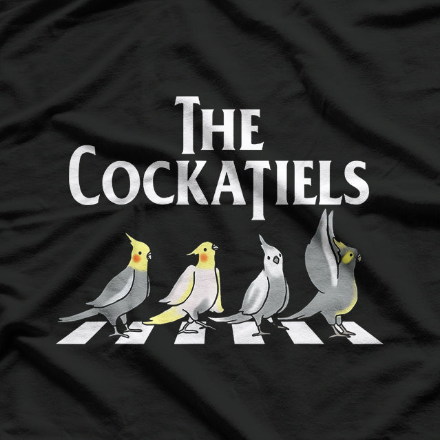 Bird Band Parrot Parody The Cockatiels T-Shirt