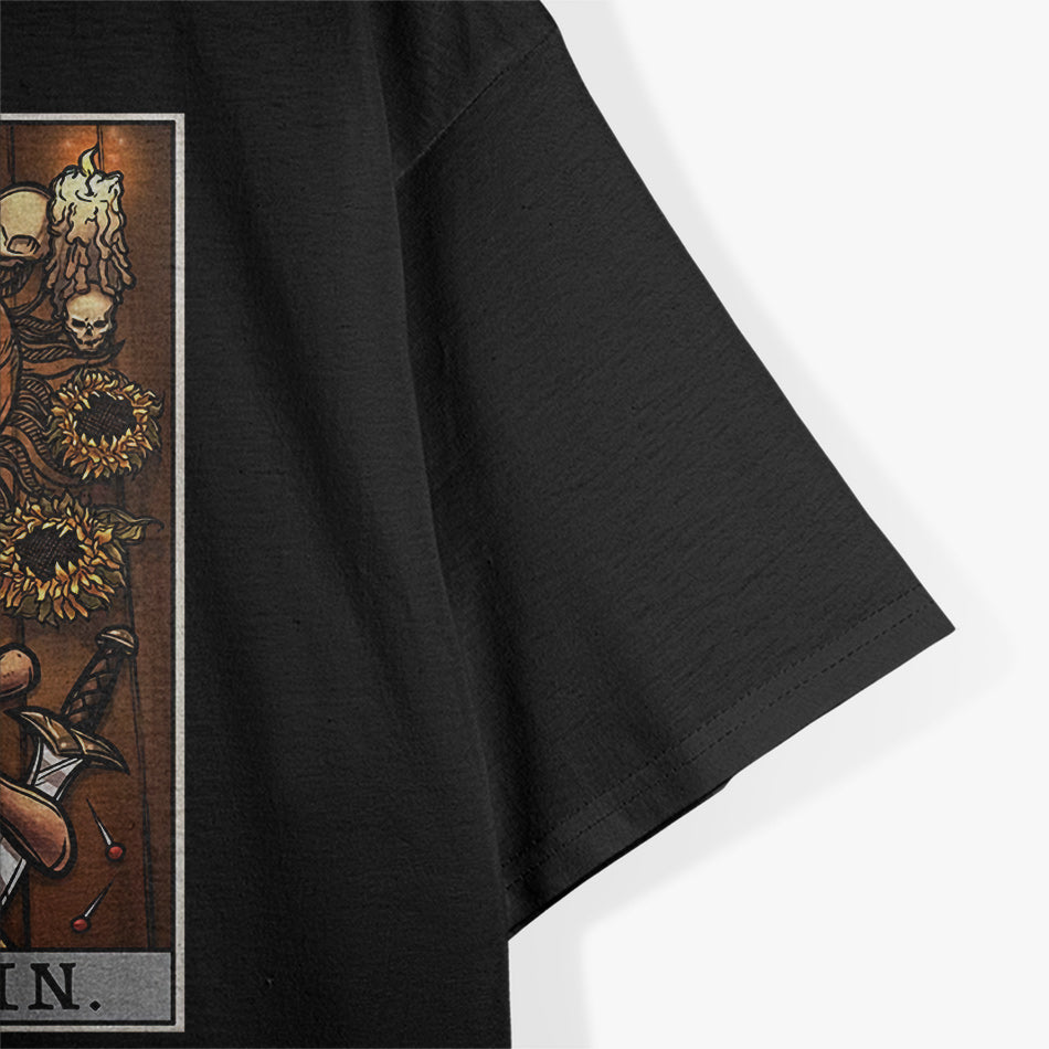 The Sun Tarot: Voodoo Doll Mysticism and Radiance T-Shirt