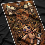 The Sun Tarot: Voodoo Doll Mysticism and Radiance T-Shirt