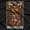 The Sun Tarot: Voodoo Doll Mysticism and Radiance T-Shirt