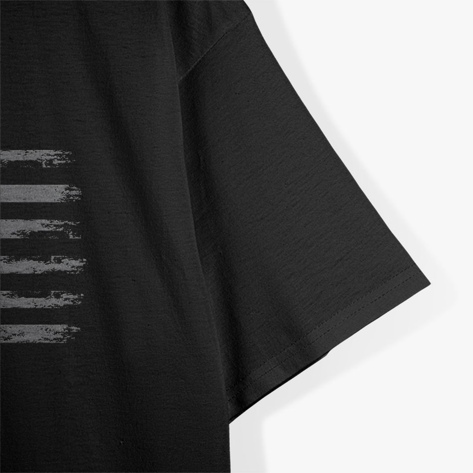 Turbo US Flag Tuner Car Guy Car Enthusiast Racing Drifting T-Shirt