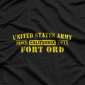 US Army Fort Ord California Ca Ft Ord 7th Infantry Division T-Shirt