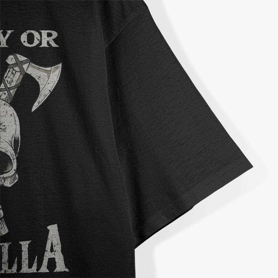 Viking Pagan Norse Mythology - Victory or Valhalla T-Shirt