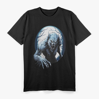 Werewolf Scary Horror Design for the Brave T-Shirt