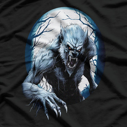 Werewolf Scary Horror Design for the Brave T-Shirt