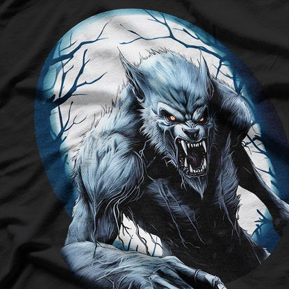 Werewolf Scary Horror Design for the Brave T-Shirt