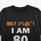 I'm Not Old I'm Classic 80 Years Old Birthday Vintage Retro T-Shirt
